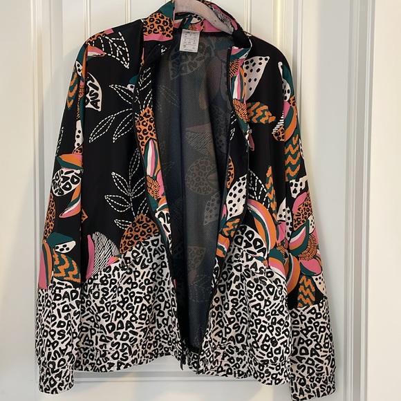 Adidas × farm Rio full zipwindbraker sports jacket - Picture 4 of 6